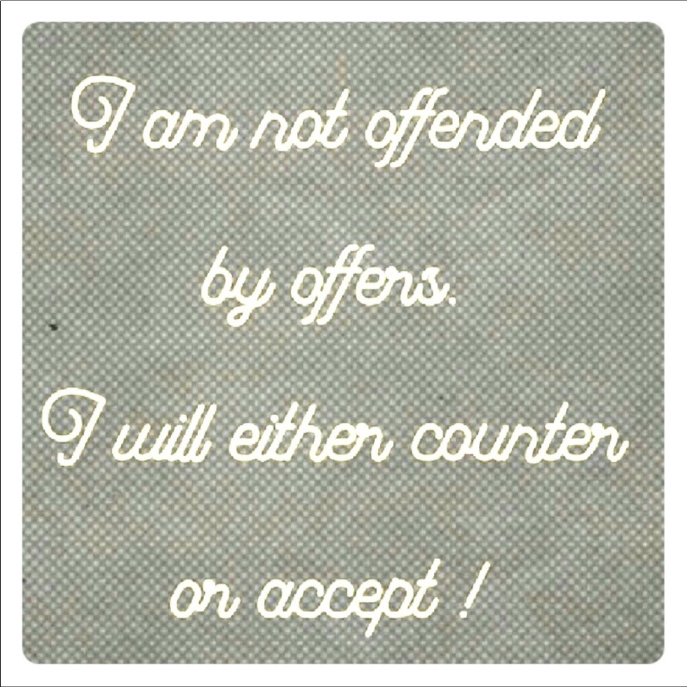 Make an offer.